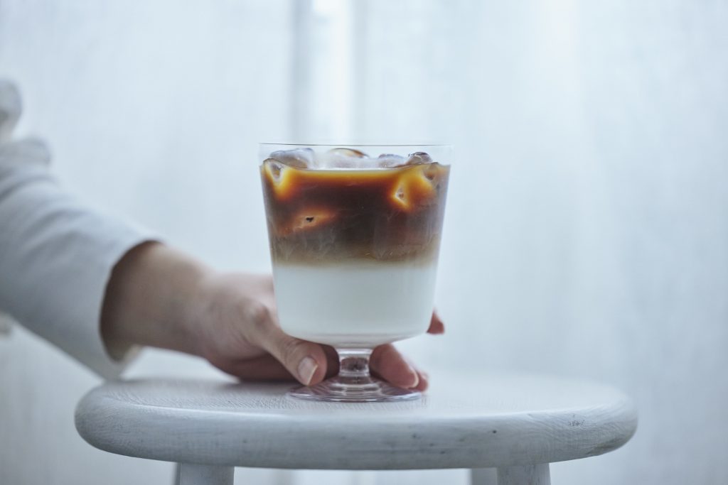 アイスカフェオレのアレンジ